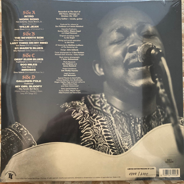 Terry Callier - At The Earl Of Old Town | Time Traveler Recordings (TT-004) - 2 Terry Callier - At The Earl Of Old Town | Time Traveler Recordings (TT-004) - 2