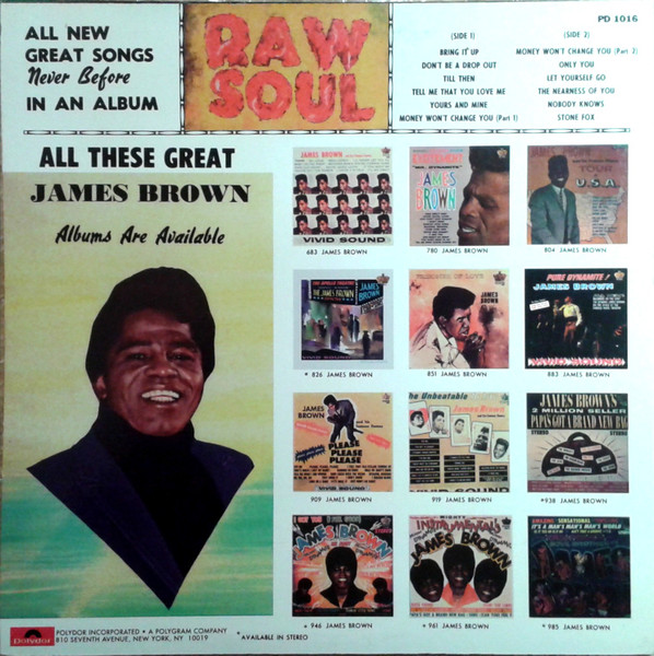 James Brown - Raw Soul | Polydor (PD 1016) - 2