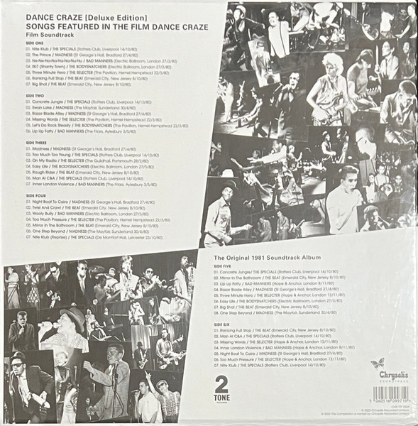 Various - Dance Craze - The Best of British Ska...LIVE! | Two-Tone Records (CHR TTF 5004) - 2 Various - Dance Craze - The Best of British Ska...LIVE! | Two-Tone Records (CHR TTF 5004) - 2