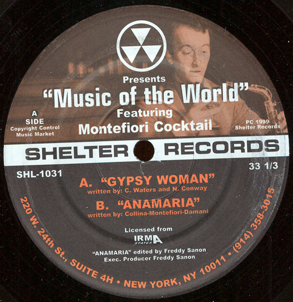 Montefiori Cocktail - Music Of The World | Shelter Records (SHL-1031) Montefiori Cocktail - Music Of The World | Shelter Records (SHL-1031)
