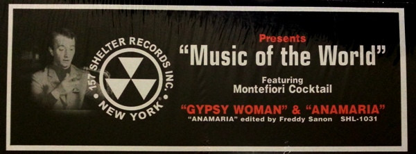 Montefiori Cocktail - Music Of The World | Shelter Records (SHL-1031) - 3 Montefiori Cocktail - Music Of The World | Shelter Records (SHL-1031) - 3