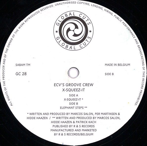 ECV's Groove Crew - X-Squeez-It | Global Cuts (GC 28) - 2