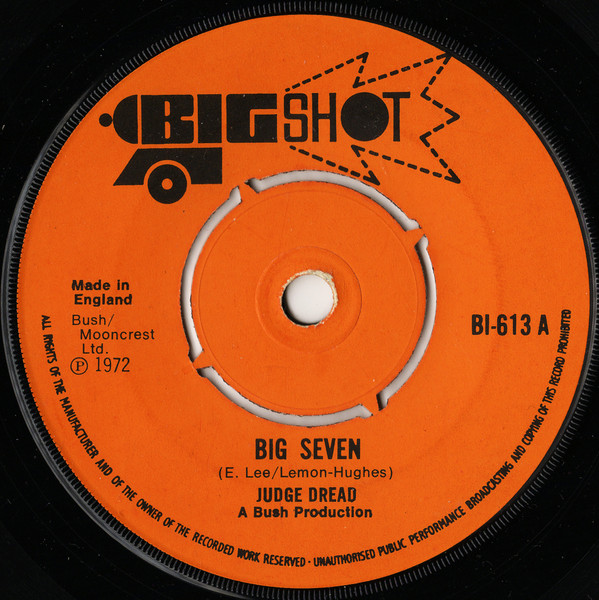 Judge Dread - Big Seven | Big Shot (BI-613) - main