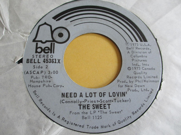 The Sweet - Blockbuster | Bell Records (45361x) - 2
