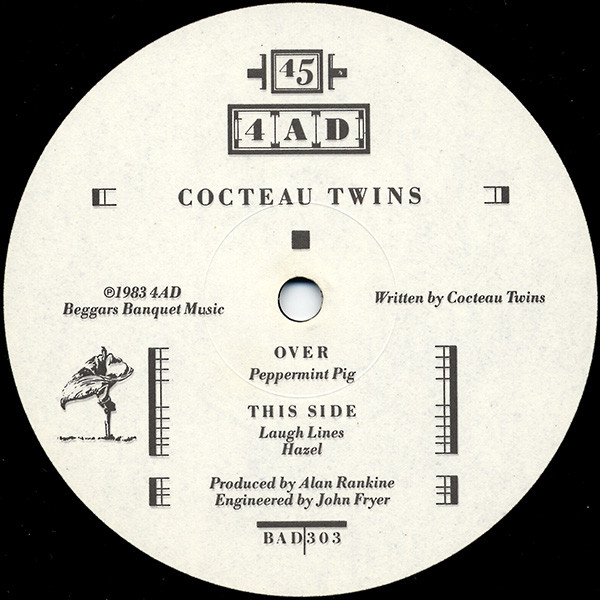 Cocteau Twins - Peppermint Pig | 4AD (BAD 303) - 4