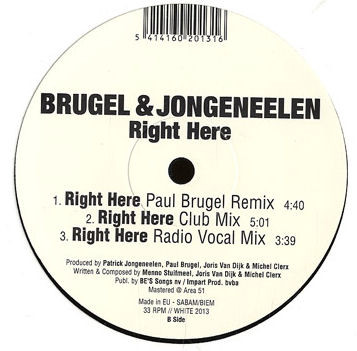 Brugel & Jongeneelen - Right Here | Impart Productions (WHITE 2013) - 2