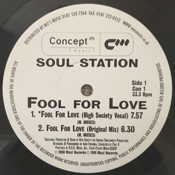 Soul Station - Fool For Love | Concept Music (Con 1)
