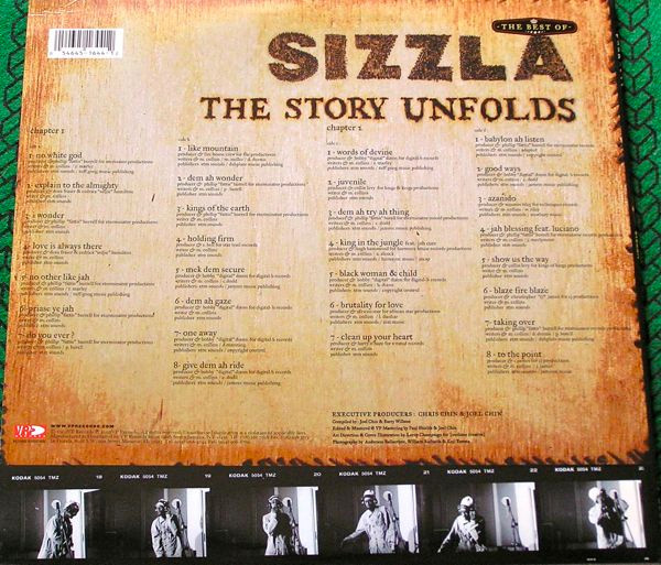 Sizzla - The Story Unfolds - The Best Of | VP Records (VPRL-1644) - 2 Sizzla - The Story Unfolds - The Best Of | VP Records (VPRL-1644) - 2