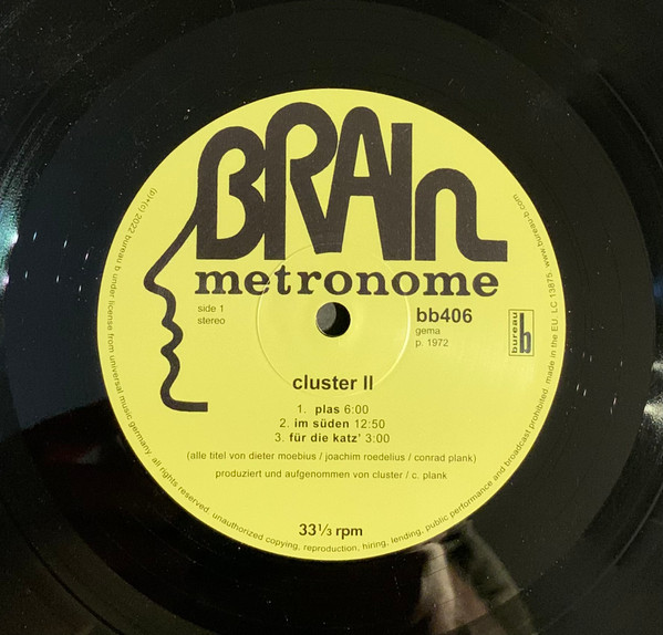 Cluster - Cluster II (50th anniversary edition) | Bureau B (BB406) - 2