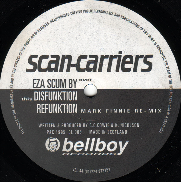 Scan Carriers - Eza Scum By | Bellboy Records (BL 006)