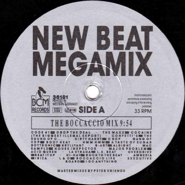 Various - New Beat Megamix | BCM Records (BCM 36181) - 7