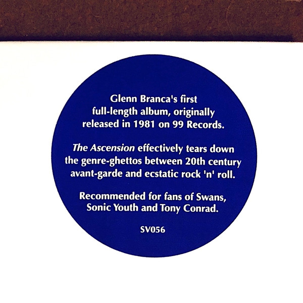 Glenn Branca - The Ascension | Superior Viaduct (SV056) - 2 Glenn Branca - The Ascension | Superior Viaduct (SV056) - 2
