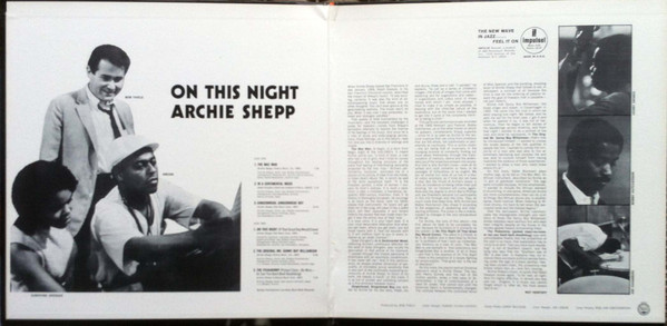Archie Shepp - On This Night | Impulse! (A-97) - 3