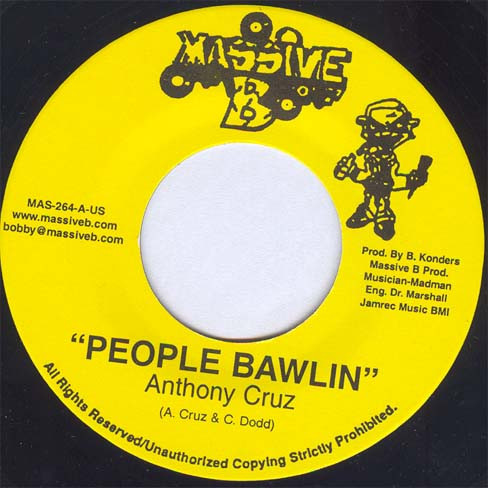 King Kong / Anthony Cruz - I Feel A Joy / People Bawlin | Massive B (MAS-264-A-US) - 2