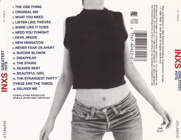 INXS - The Greatest Hits | Atlantic (CD 82622) - 2