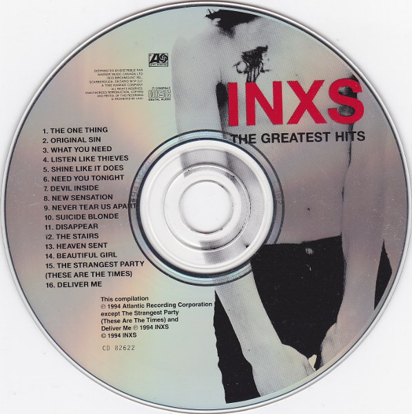 INXS - The Greatest Hits | Atlantic (CD 82622) - 3