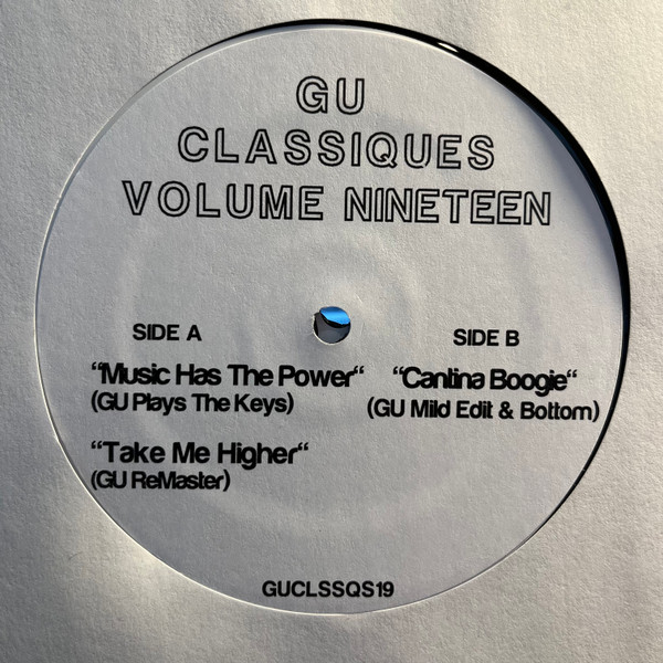 Glenn Underground - Classiques Volume Nineteen | Not On Label (Glenn Underground) (GUCLSSQS19)