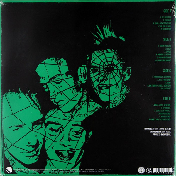 Chaos UK - Burning Britain | Let Them Eat Vinyl (LETV128LP) - 2