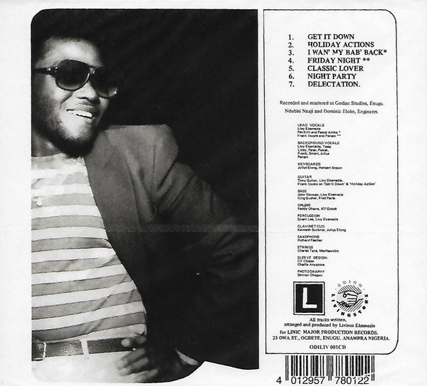 Livy Ekemezie - Friday Night | Odion Livingstone (ODILIV001CD) - 2