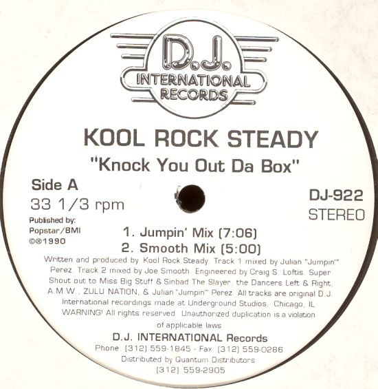 Kool Rock Steady - Knock You Out Da Box | D.J. International Records (DJ-922) Kool Rock Steady - Knock You Out Da Box | D.J. International Records (DJ-922)