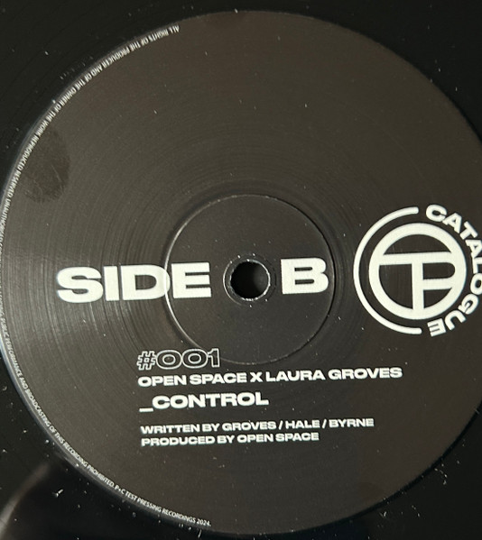 Open Space X Laura Groves - Tied / Control | Test Pressing Catalogue (TPC001) - 2 Open Space X Laura Groves - Tied / Control | Test Pressing Catalogue (TPC001) - 2