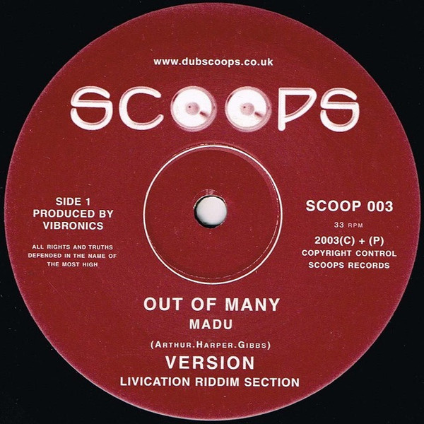 Madu / Splitz Horns - Out Of Many / Guide I | Scoops (SCOOP 003) Madu / Splitz Horns - Out Of Many / Guide I | Scoops (SCOOP 003)