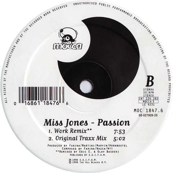 Miss Jones - Passion | Mocca (MOC 1847.6) - 2