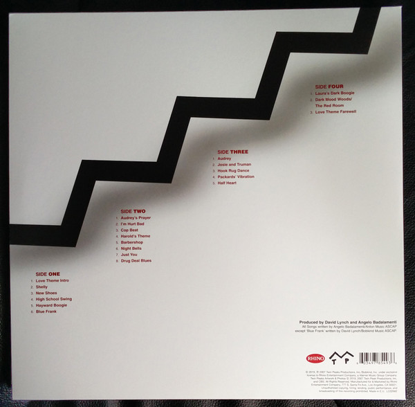 Angelo Badalamenti And David Lynch - Twin Peaks: Season Two Music And More  2LP | Rhino Records (R1 574799) - 4