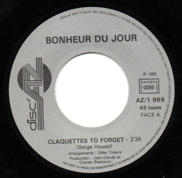 Bonheur Du Jour - Claquettes To Forget | Disc'Az (AZ/1 969) - 3