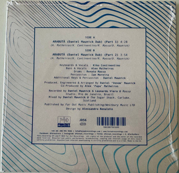 Azymuth - Arabutã | Far Out Recordings (JD56) - 2
