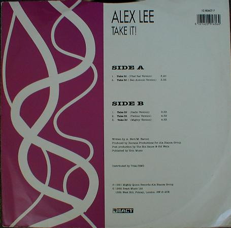 Alex Lee - Take It! | React (12 REACT 7) - 2