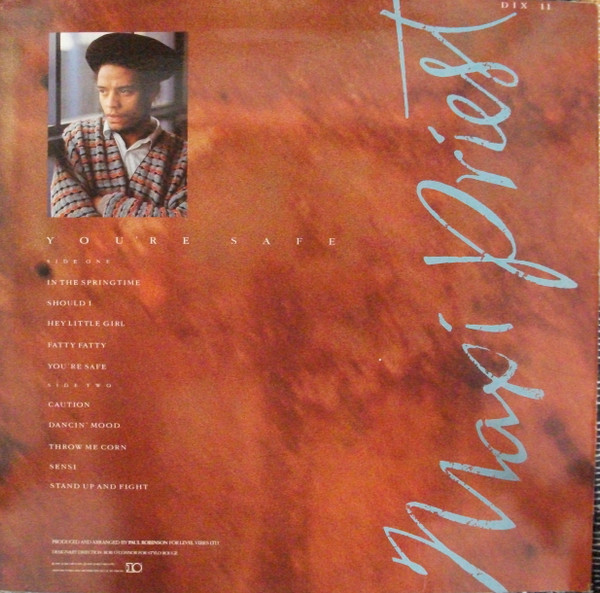 Maxi Priest & Caution - You're Safe | 10 Records (DIX  11) - 2