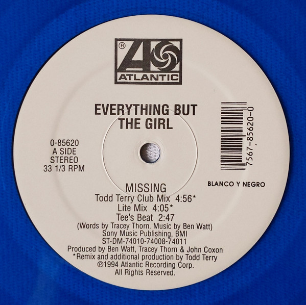 Everything But The Girl - Missing (The Bootleg Mixes!) | Atlantic (0-85620) - main