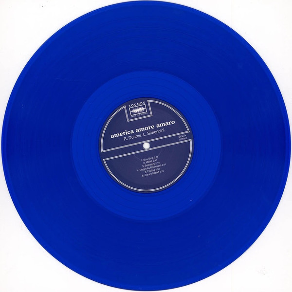 Remigio Ducros , Luciano Simoncini - America Amore Amaro | Sounds From The Screen (SFTS05LP-BLUE) - 2