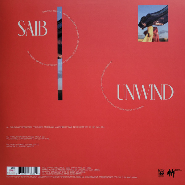 Saib. - Unwind | Jakarta Records (JAKARTA173) - 4