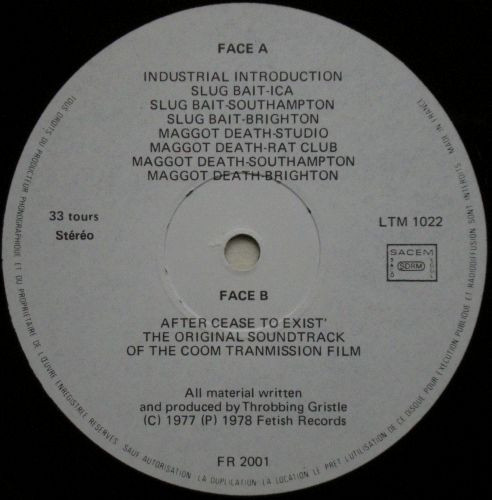 Throbbing Gristle - The Second Annual Report | Celluloid (LTM 1022) - 4 Throbbing Gristle - The Second Annual Report | Celluloid (LTM 1022) - 4