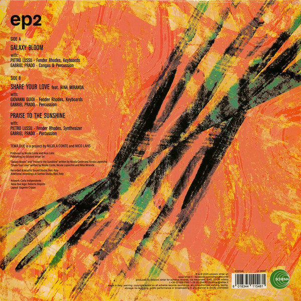 Nicola Conte and Nico Lahs present Tema Due - EP2 | Schema (SCEP548) - 2