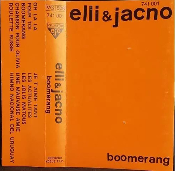 Elli & Jacno - Boomerang | Celluloid (741 001)