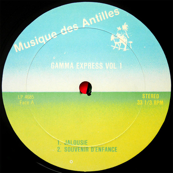 Gamma Express - Vol 1 | Musique Des Antilles (LP 4685) - 3