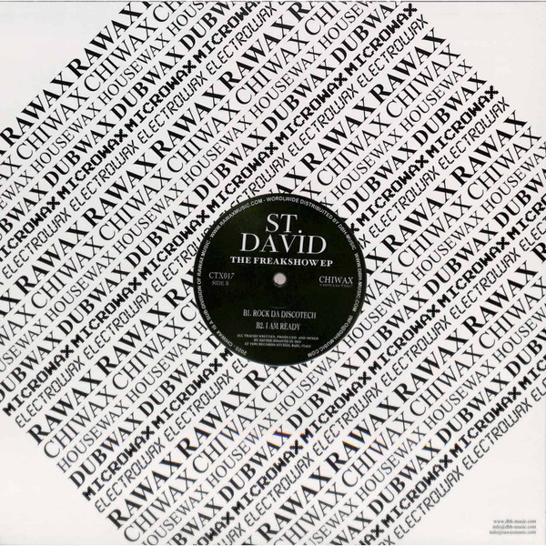 St. David - The Freakshow EP | Chiwax (CTX017) - 2