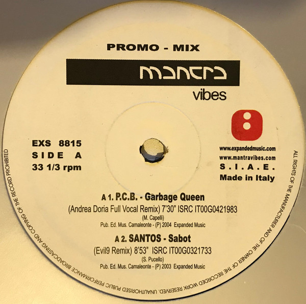 Various - Promo Mix 8815 | Mantra Vibes (EXS 8815)