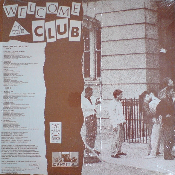 Various - Welcome To The Club | Jump Street (JS LP 1001) - 2