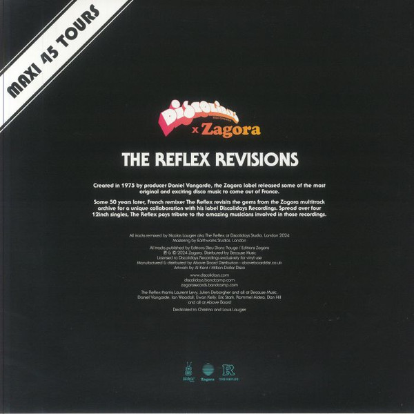 La Compagnie Créole - Le Bal Masque / La Nuit Des Requins  (The Reflex Revisions) | Discolidays (DISCOREC006) - 2