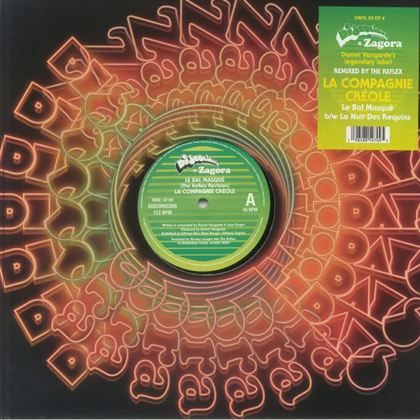 La Compagnie Créole - Le Bal Masque / La Nuit Des Requins  (The Reflex Revisions) | Discolidays (DISCOREC006) - main