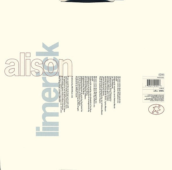 Alison Limerick - Love Come Down | Arista (74321 191951) - 2 Alison Limerick - Love Come Down | Arista (74321 191951) - 2