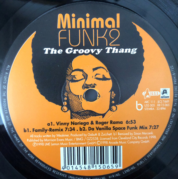 Minimal Funk - The Groovy Thang | U.S.S. (USS 005) - 2 Minimal Funk - The Groovy Thang | U.S.S. (USS 005) - 2
