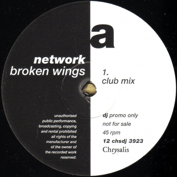 Network - Broken Wings | Chrysalis (12 chsdj 3923) - main