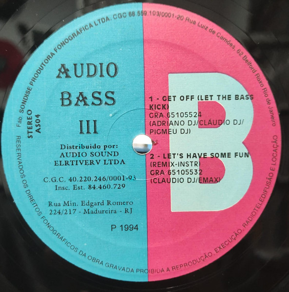 Various - Audio Bass III | Audio Bass Records (AS04) - 2