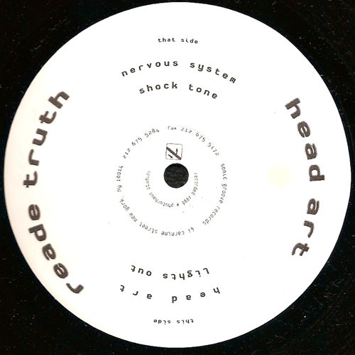 Reade Truth - Head Art | Sonic Groove (SG9603)