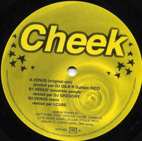 Cheek - Venus | Versatile Records (VER 002)